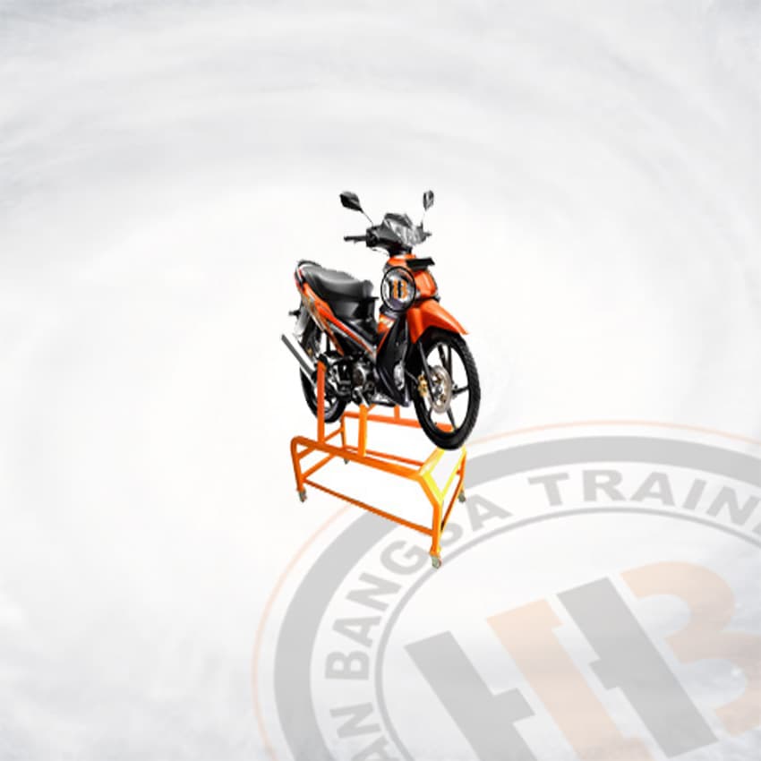 Motorcycle Life Four Strokes Trainer Stand Sistem EFI Supra X 125Cc Stand Utuh - HB-U005EF125U-LO - kategori Sepeda Motor - HARBA