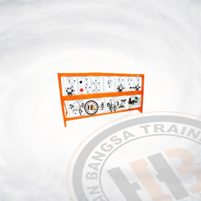 Trainer Pneumatik Dasar (Basic Pneumatics) - HB-O001SS-TM - kategori Mekatronika - HARBA