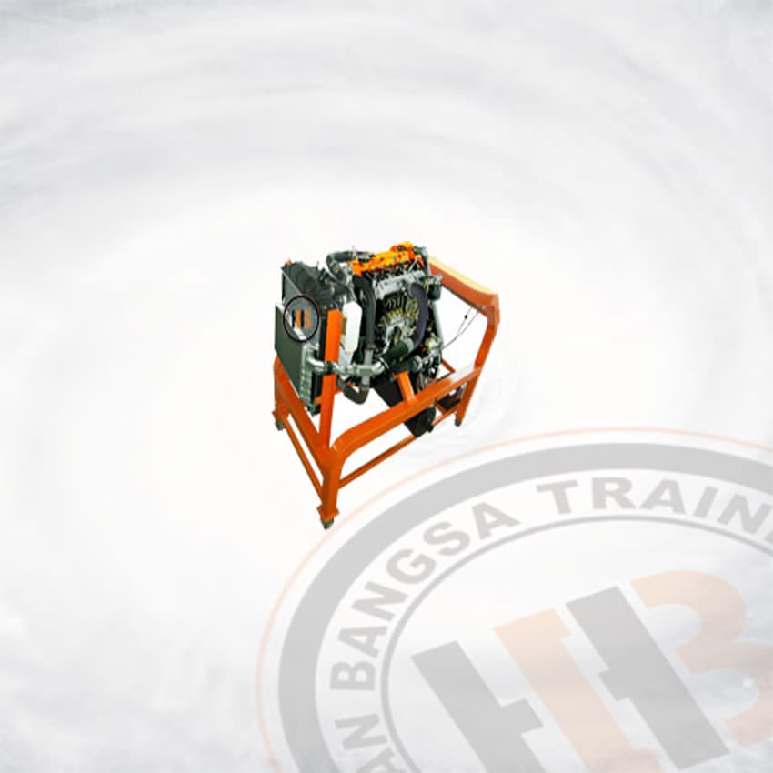 Diesel Engine Trainer Stand Mitsubishi 4D34 - HB-T002D4D34-OK - kategori Perkapalan - HARBA