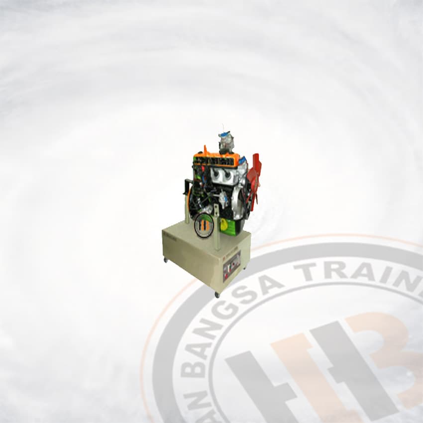 Gasoline Engine Stand Model 4 Cylinder Box - HB-T003G4KB-CO - kategori Mobil - HARBA