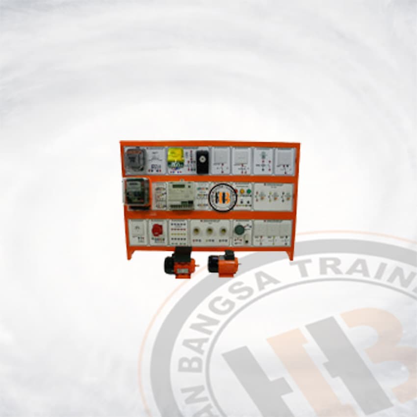 Trainer Listrik Dasar 1 Dan 3 Fase (Basic Electric 1 And 3 Phase) Kwh Manual, Kwh Digital - HB-J0012MDS-TL - kategori Listrik - HARBA