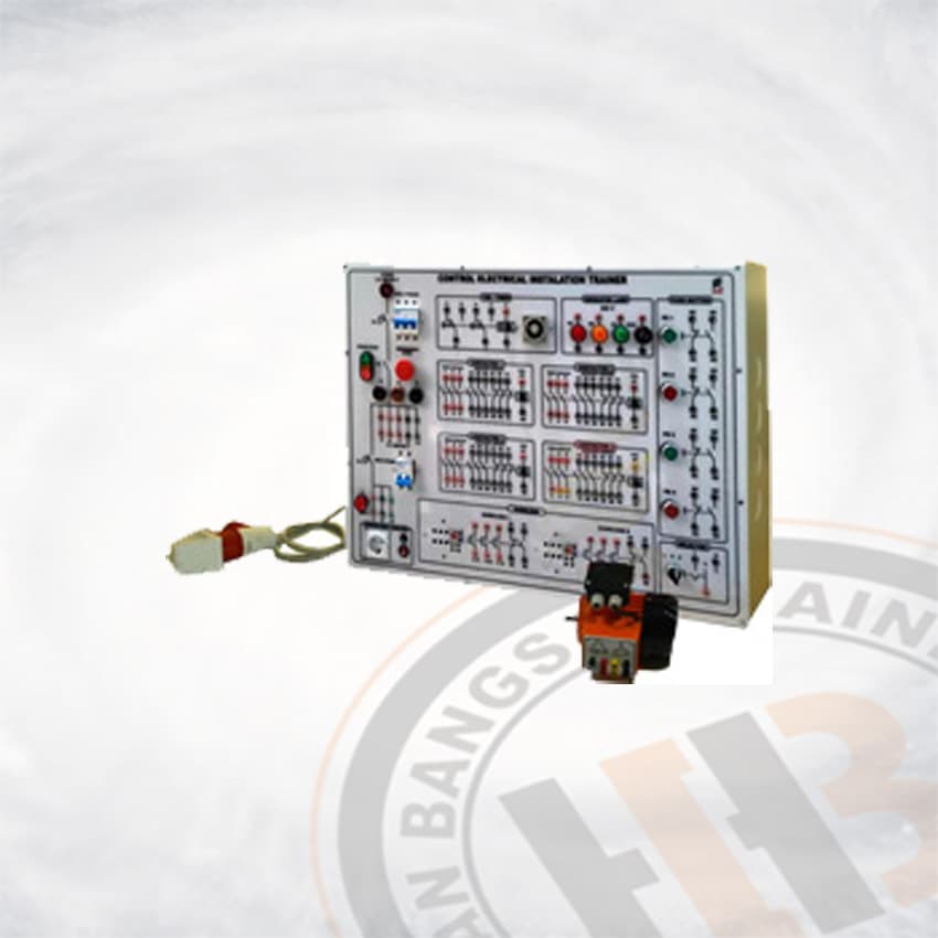 Trainer Kontrol Motor Elektrik 3 Fase (Motor Control Contactor) - HB-N001B2-TM - kategori Mekatronika - HARBA