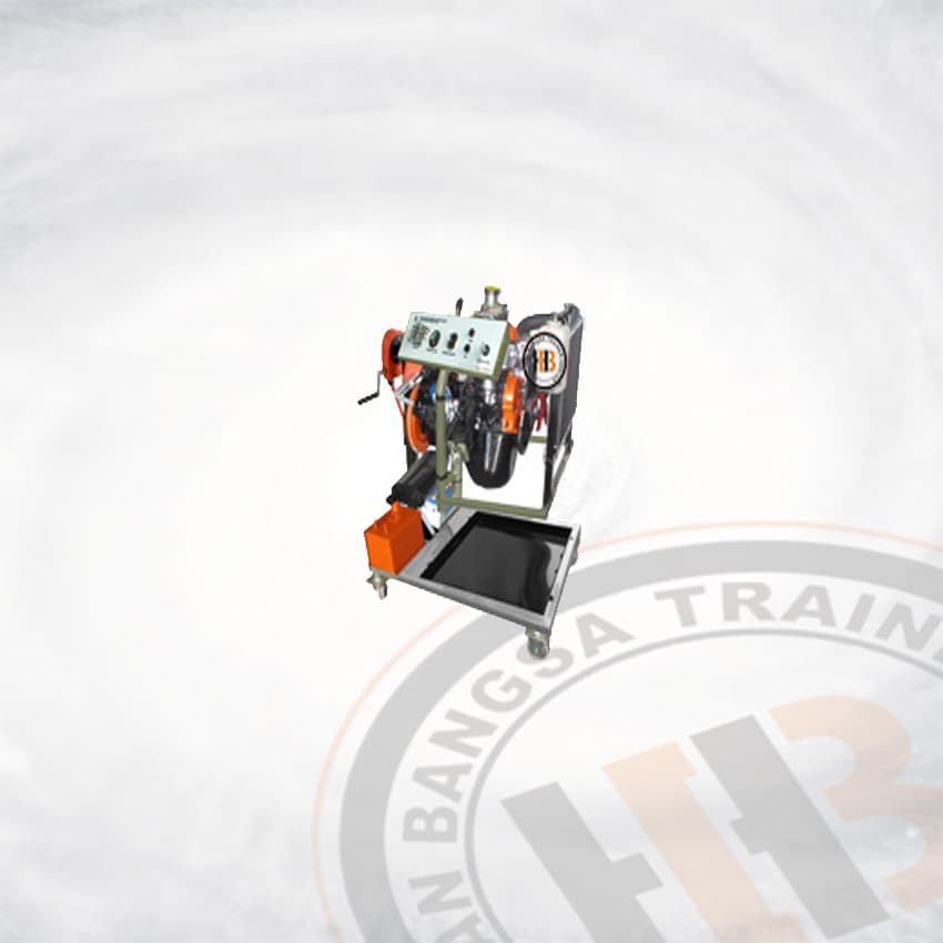 Gasoline Engine Trainer Rotating Stand 5K With Gearbox - HB-T0015KR-LO - kategori Mobil - HARBA