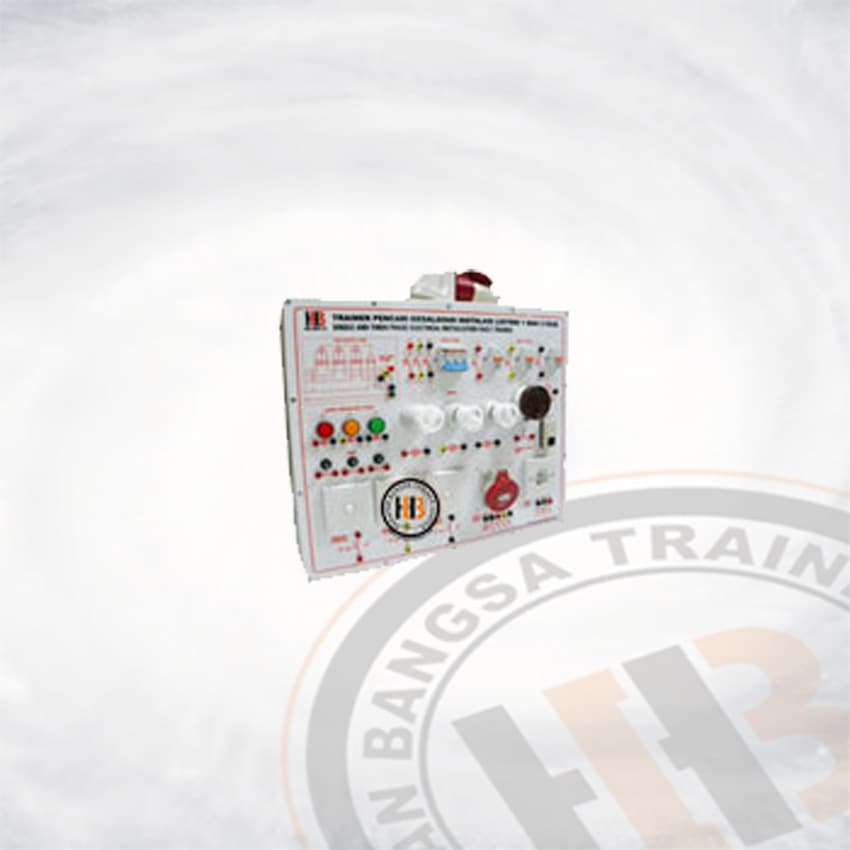 Trainer Pencari Kesalahan Instalasi Listrik 1 Dan 3 Fase - HB-J003-TL - kategori Listrik - HARBA