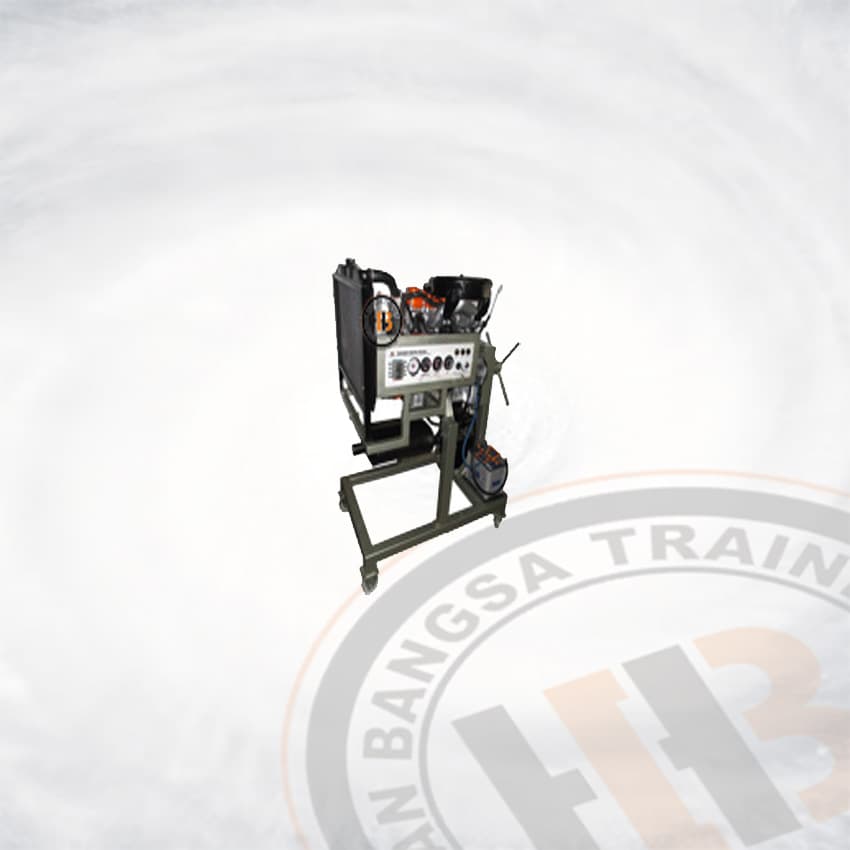 Diesel Engine Trainer Rotating Stand Isuzu Panther 2300cc Rotary With Gearbox - HB-T002DRP23R-LO - kategori Mobil - HARBA