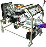 Gasoline Engine Trainer Stand EFI VVTi Xenia (EJ-VE) + Transmisi Otomatis - HB-T001VVTIXTA-LO - kategori Mobil - HARBA