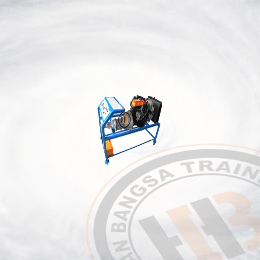 Diesel Engine Trainer Stand Hilux 2Lt Transmisi Manual Besi Kotak Biru - HB-T002DTHTMKB-LO - kategori Mobil - HARBA