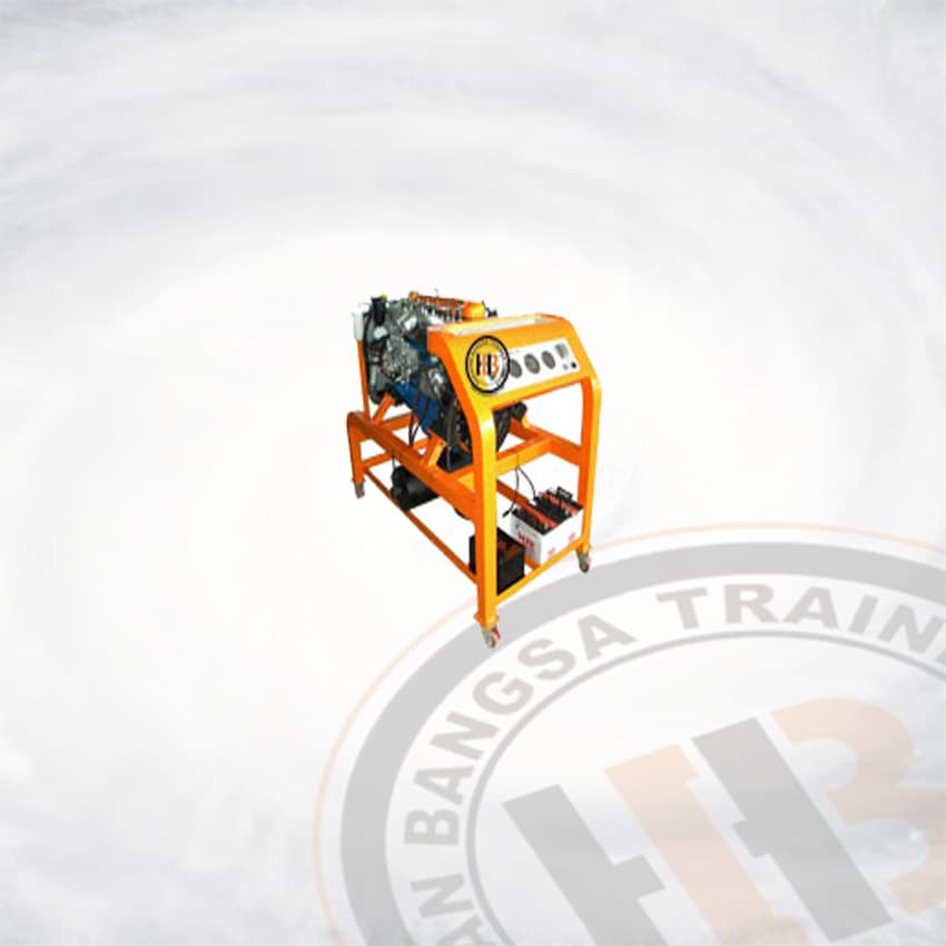 Diesel Engine Trainer Stand Mitsubishi 6DS7 - HB-T002D6DS7-OK - kategori Perkapalan - HARBA