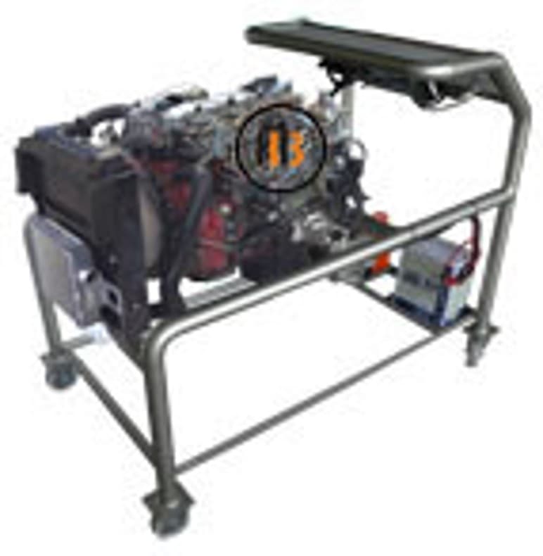 Diesel Engine Trainer Stand Toyota Dump Truck HB-T002DTYM39-OAB gambar 2