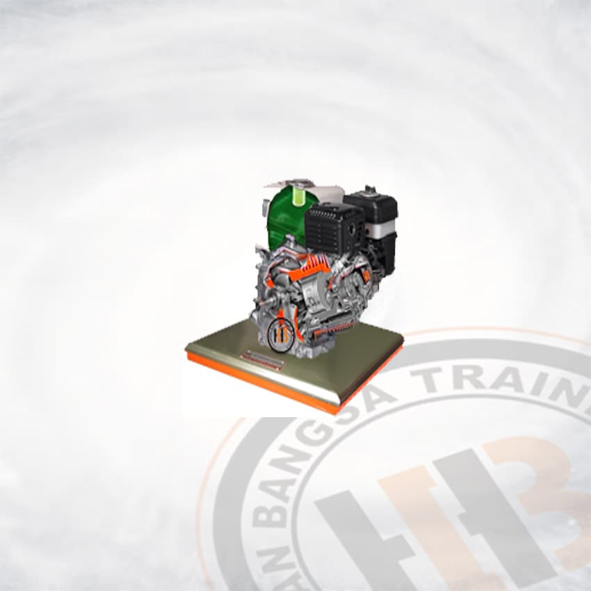 Mesin Penggerak 4Tak Model Belah - HB-U007MP4TH-CO - kategori Sepeda Motor - HARBA