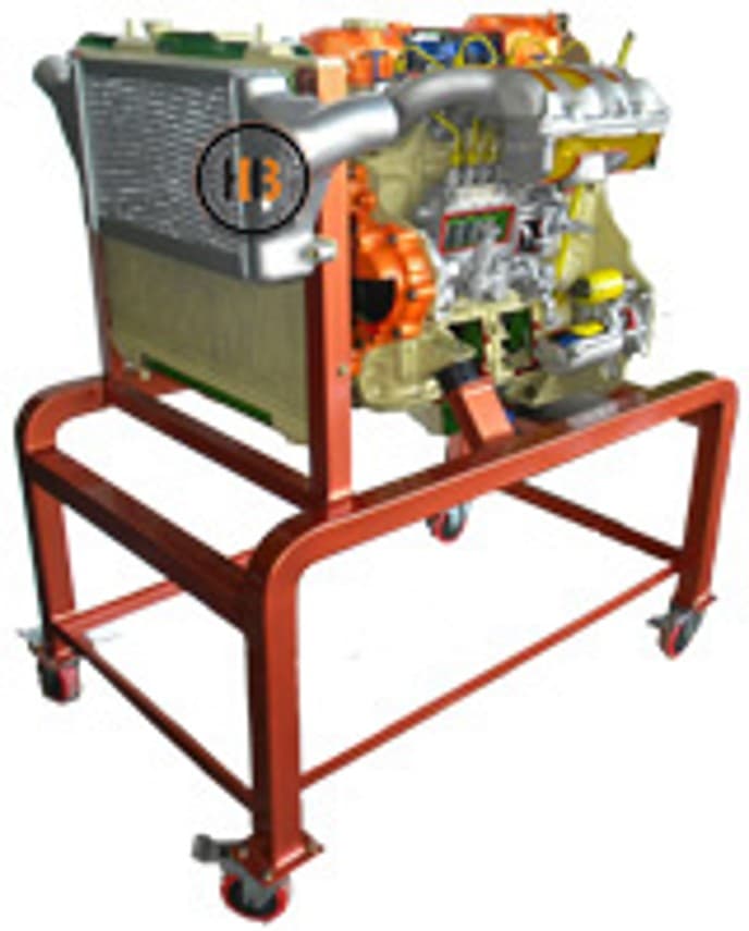 Locomotive Diesel Engine Trainer Stand 110HP Model HB-T002D4-CKA gambar 2