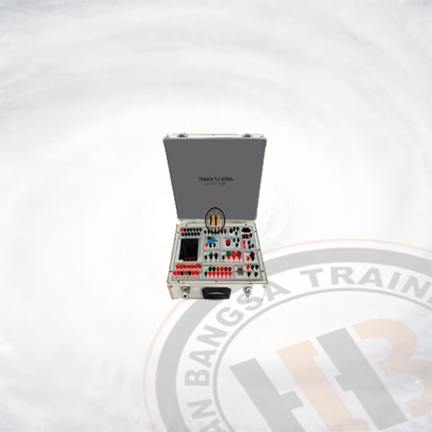 Trainer PLC Omron Cp1E-E20 - HB-P002K18-TM - kategori Otomasi Industri - HARBA