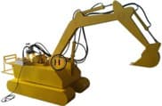 Model Hidrolik Aplikasi Excavator Roda HB-R009HEXC3-HAB gambar 2