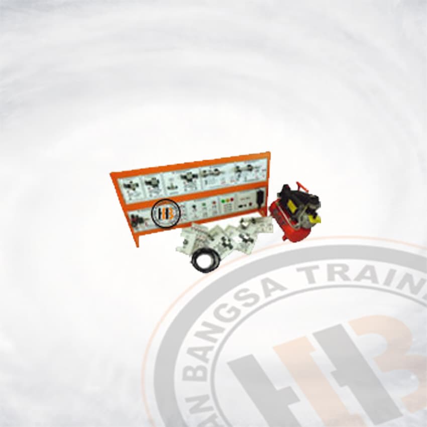 Trainer Elektro Pneumatik (Electro Pneumatics) - HB-O002SS-TM - kategori Mekatronika - HARBA