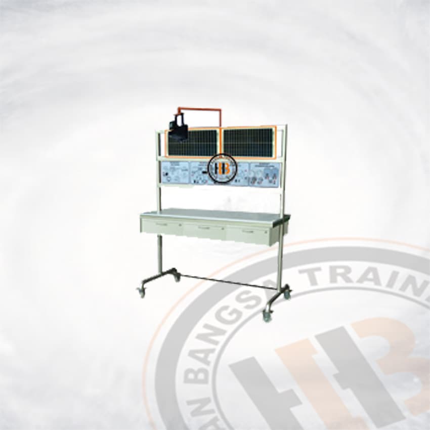 Trainer Solar Cell 20WP Stand Model 2 - HB-K00240-TET - kategori Energi Terbarukan - HARBA