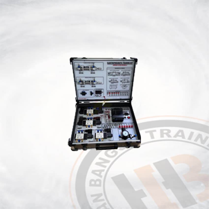 Trainer Elektro Pneumatic With Omron CP2E-E2 - HB-O002K-TM - kategori Mekatronika - HARBA