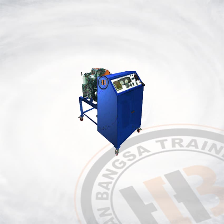 Diesel Engine Trainer Stand 2KD-FTV Dohc, Turbo Charger, Common Rail Laci, Pc Analyzer, Printer - HB-T002DTCILPP-LO - kategori Mobil - HARBA