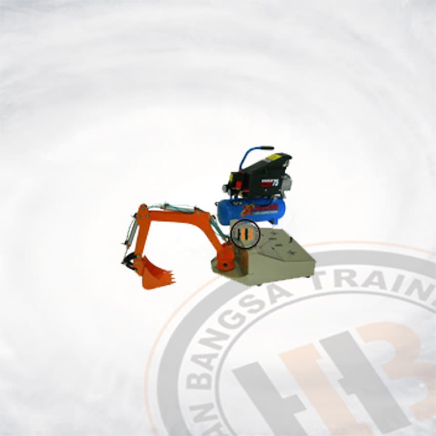 Model Pneumatik Aplikasi Excavator - HB-R009PEXC-KM - kategori Mekatronika - HARBA