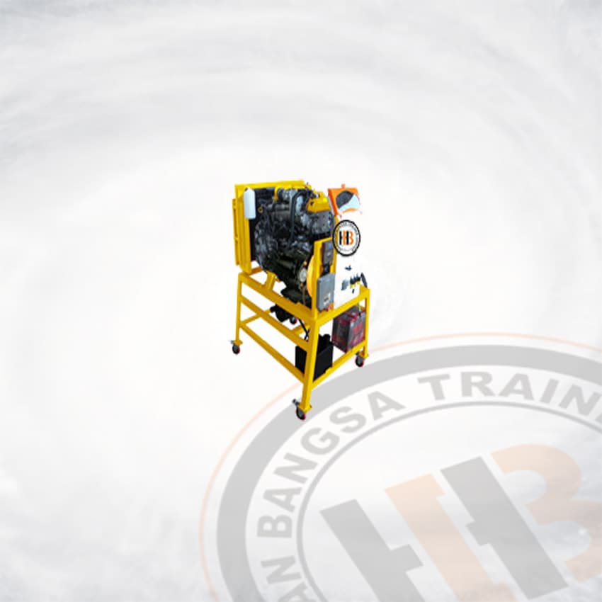 Diesel Engine Trainer Stand Dohc, Turbo Charger, Common Rail - HB-T002DTCI-OAB - kategori Alat Berat - HARBA