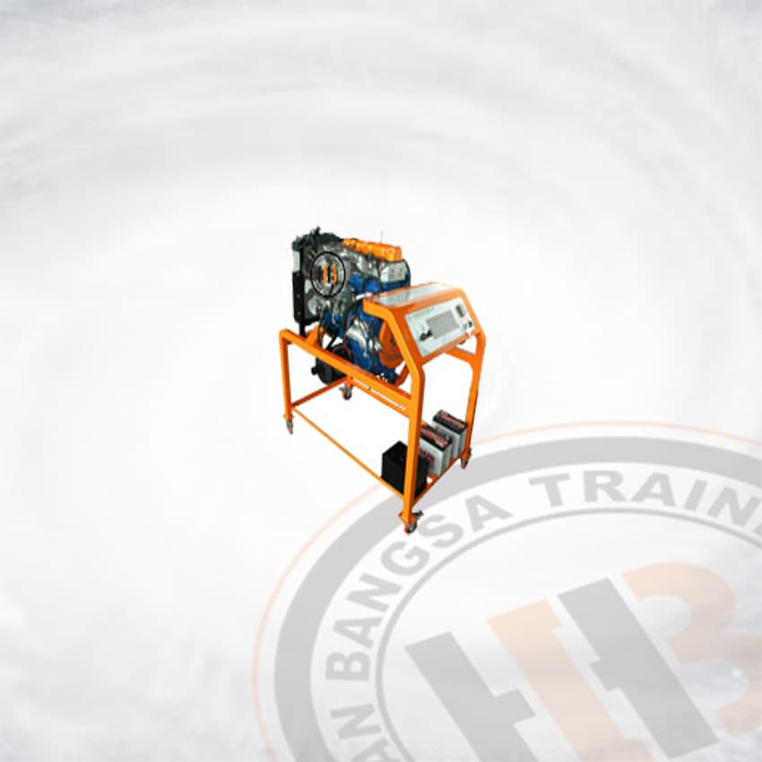 Diesel Engine Trainer Stand Mitsubishi 4D30 - HB-T002D4D30-OK - kategori Perkapalan - HARBA