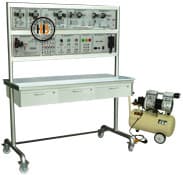 TRAINER ELEKTRO PNEUMATIK DASAR (BASIC ELECTRO PNEUMATICS) MODEL 3 - HB-O002SD3-TM - kategori Mekatronika - HARBA