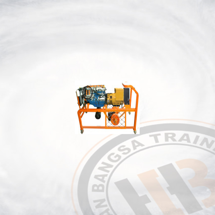 Locomotive Diesel Engine Trainer Stand 6 Cylinder Trasmision Electric