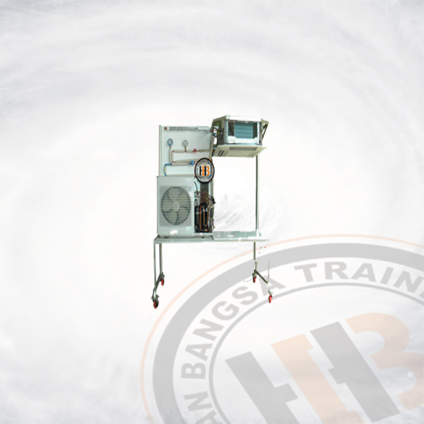 Trainer Sistem AC Ruang (Sentral/Cassette) 3 PK 3 Phase