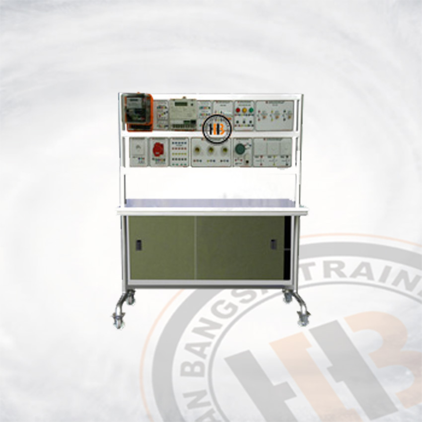  Trainer Listrik Dasar 3 Fase (Basic Electric 3 Phase) Model Stand 2