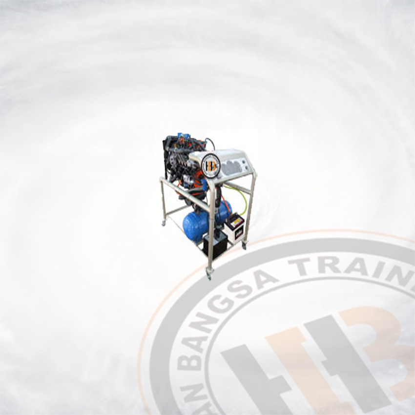 Gasoline Engine Trainer Stand EFI VVTi Vios Dengan BBG Otomatis (BBG + BBM)