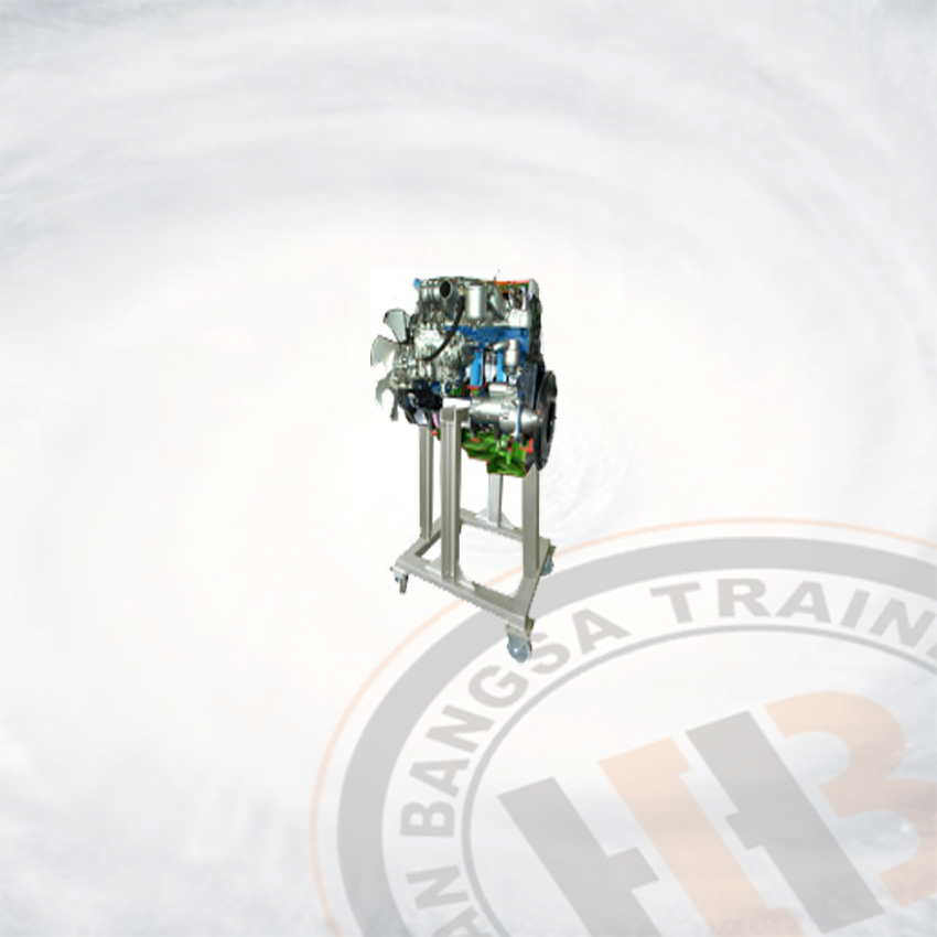 Diesel Engine Stand Model 4 Cylinder Mitsubishi 4D34 